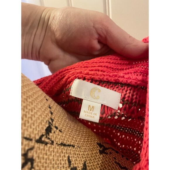 Charming Charlie coral sweater - Picture 3 of 3